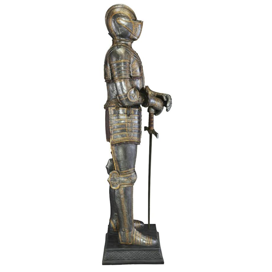 Knight's Guard Medieval Armor Statue with Sword