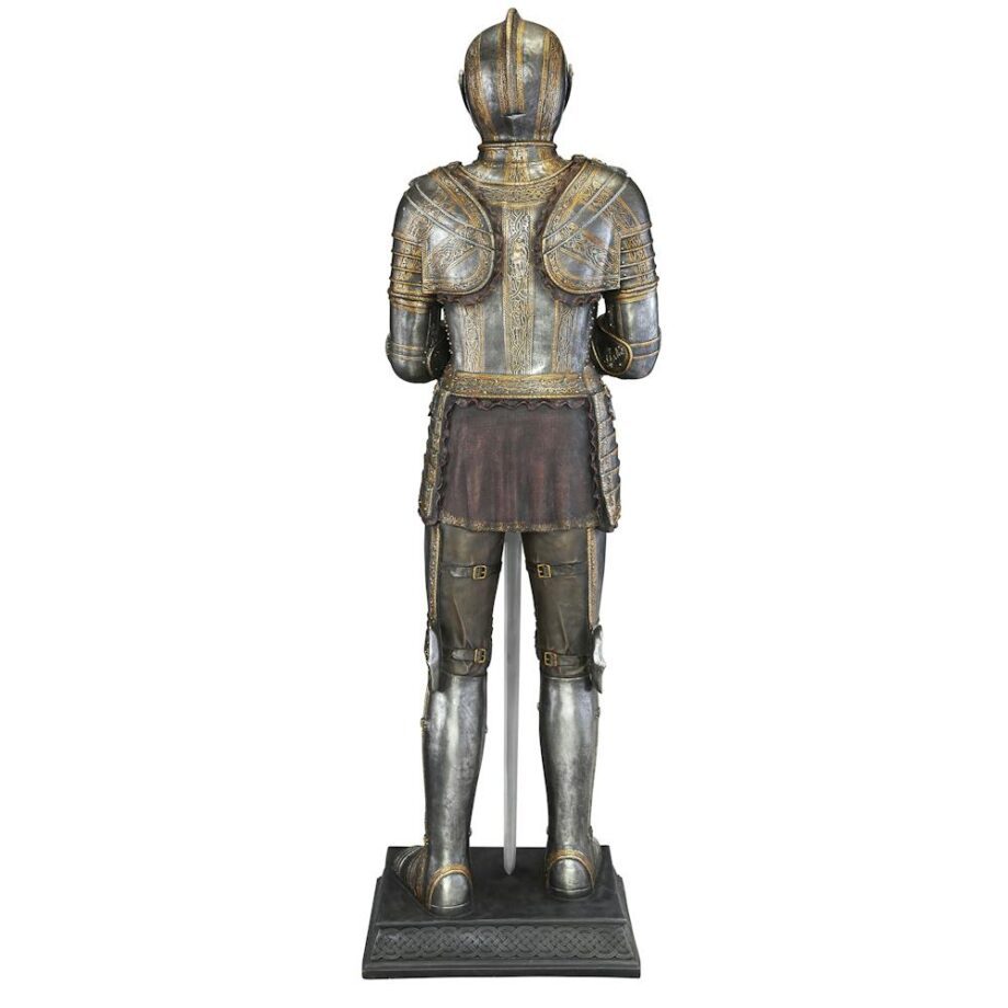 Knight's Guard Medieval Armor Statue with Sword