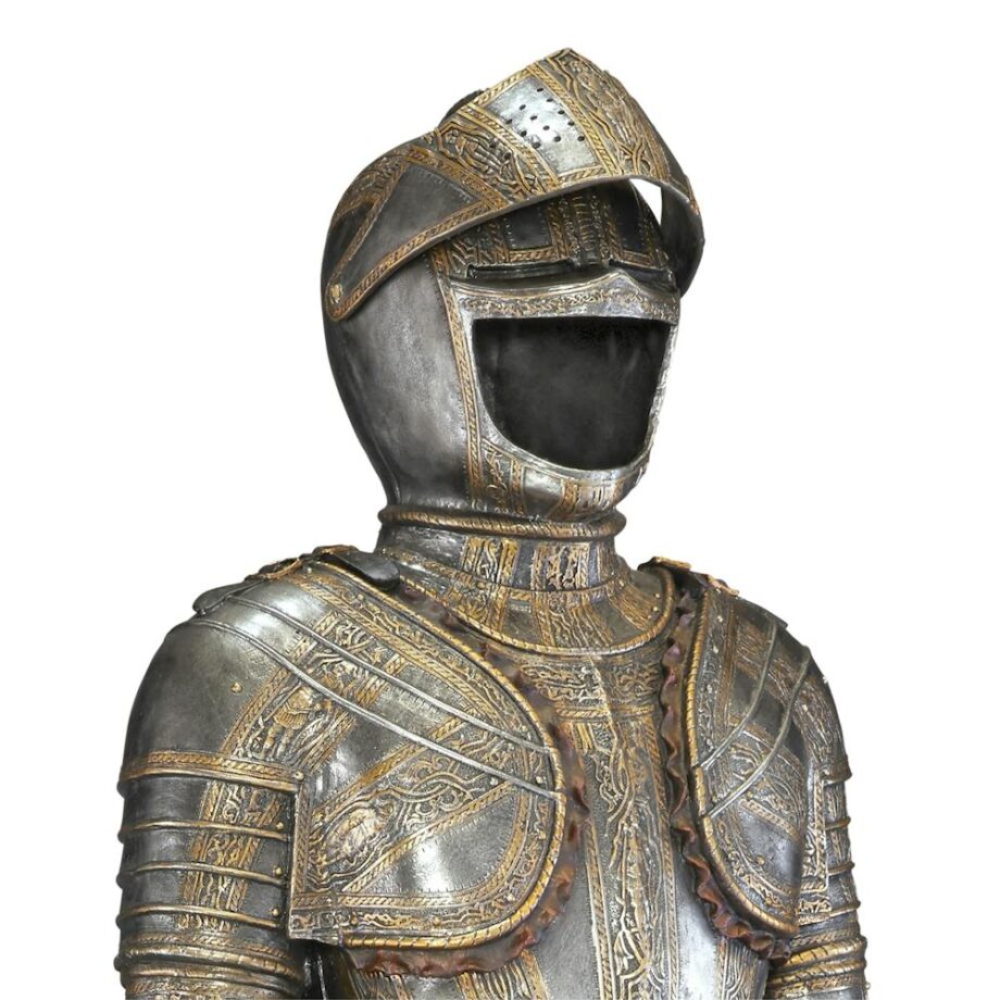 Knight's Guard Medieval Armor Statue with Sword