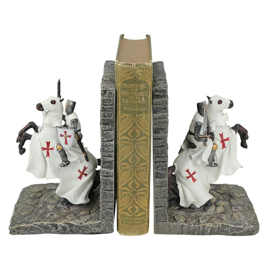 Knights of the Digital Realm Sculptural Bookends