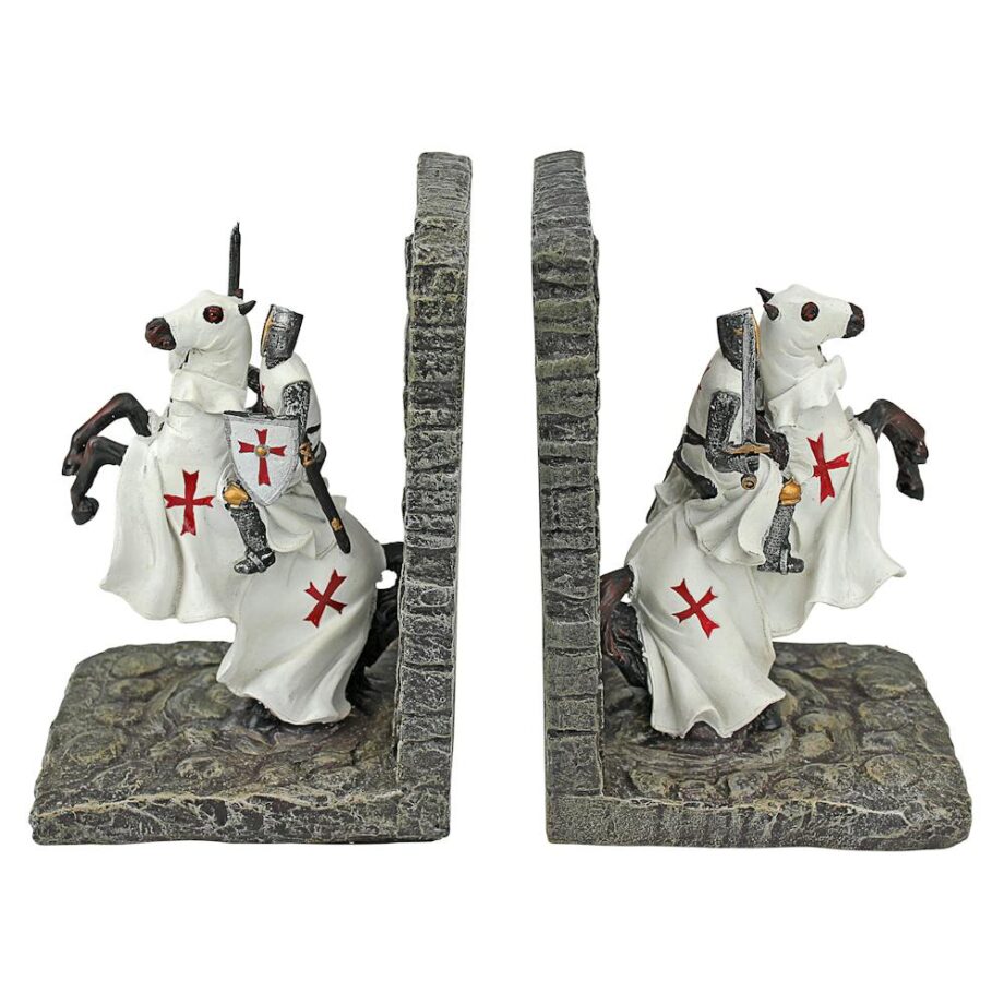 Knights of the Digital Realm Sculptural Bookends