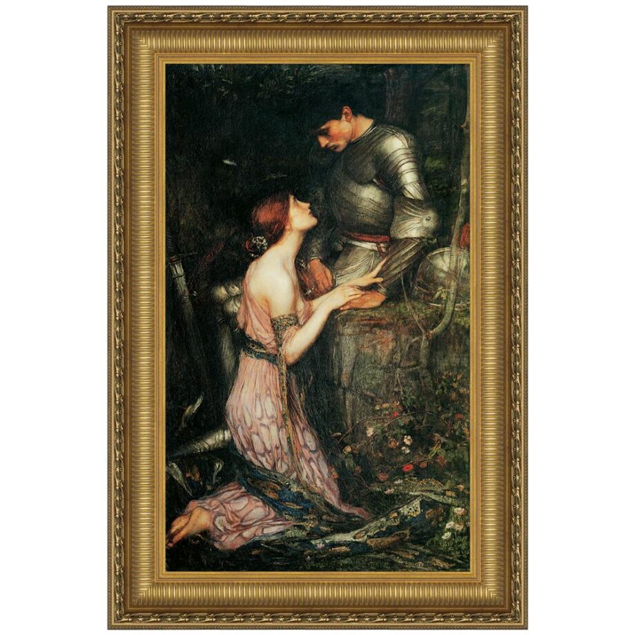 Lamia Framed Canvas Replica Painting: Small DA2781