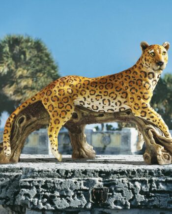 Leopard's Kingdom Garden Statue HF307536