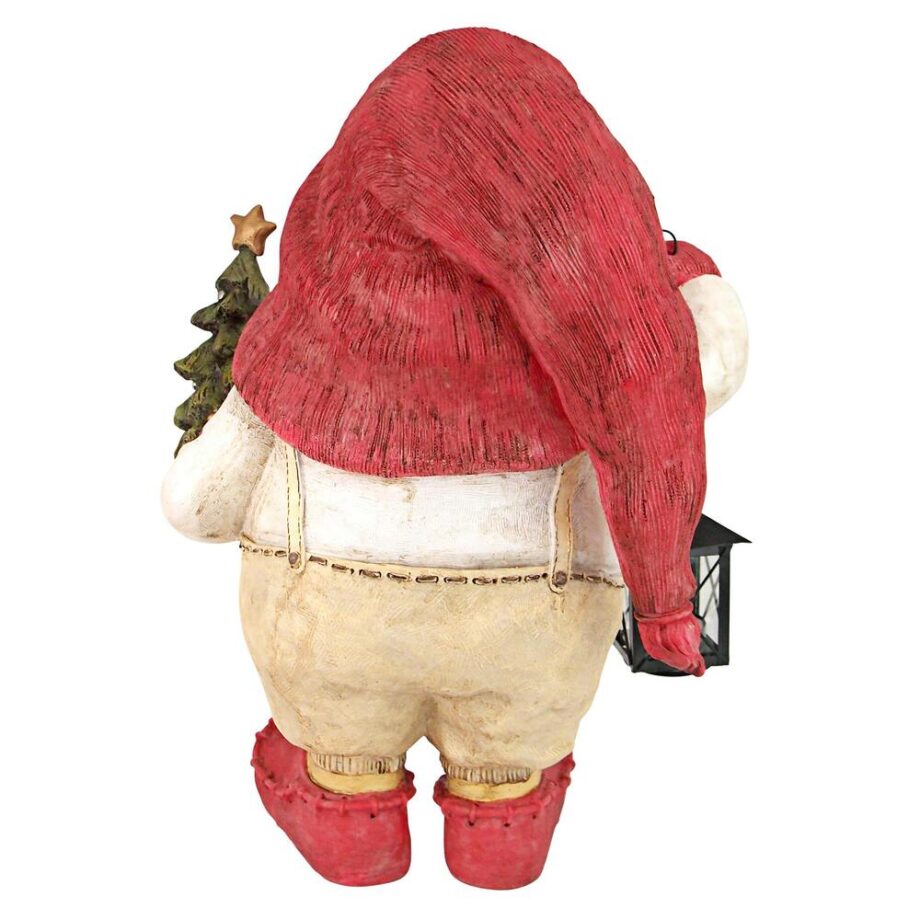 Lighting Santa's Path Whitey the Holiday Gnome Statue