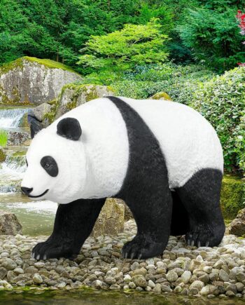 Ling Ling Giant Walking Panda Bear Garden Statue NE170232