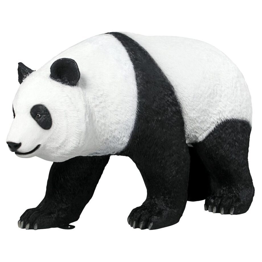 Ling Ling Giant Walking Panda Bear Garden Statue