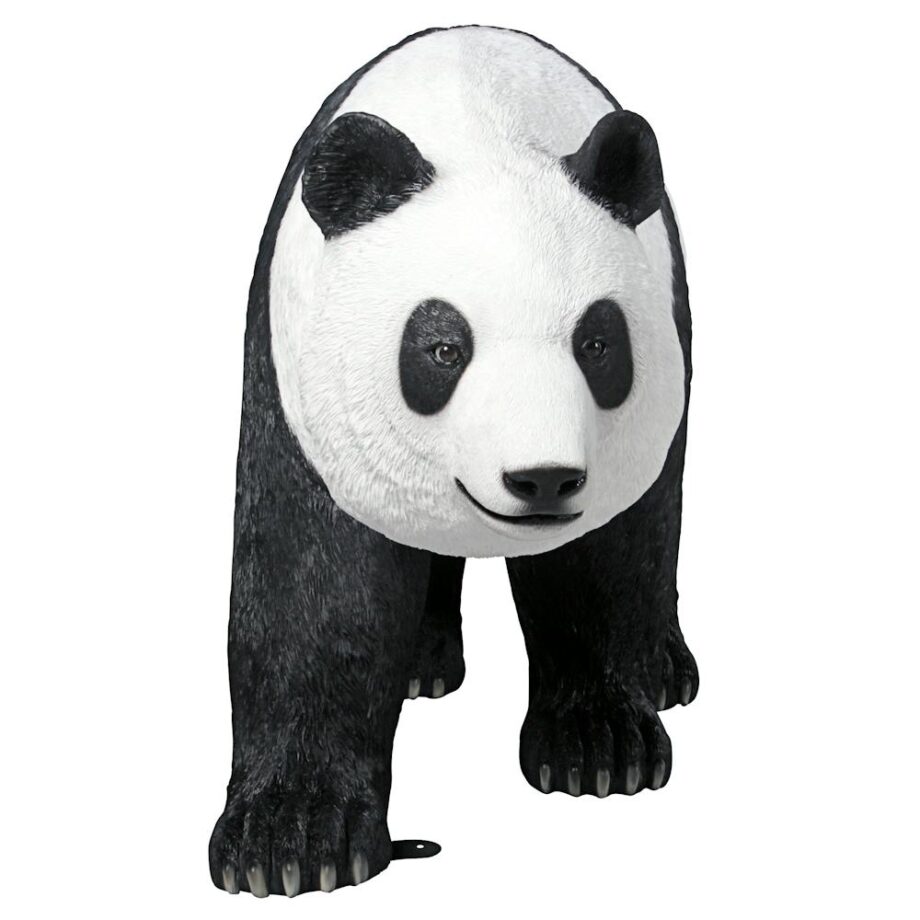 Ling Ling Giant Walking Panda Bear Garden Statue