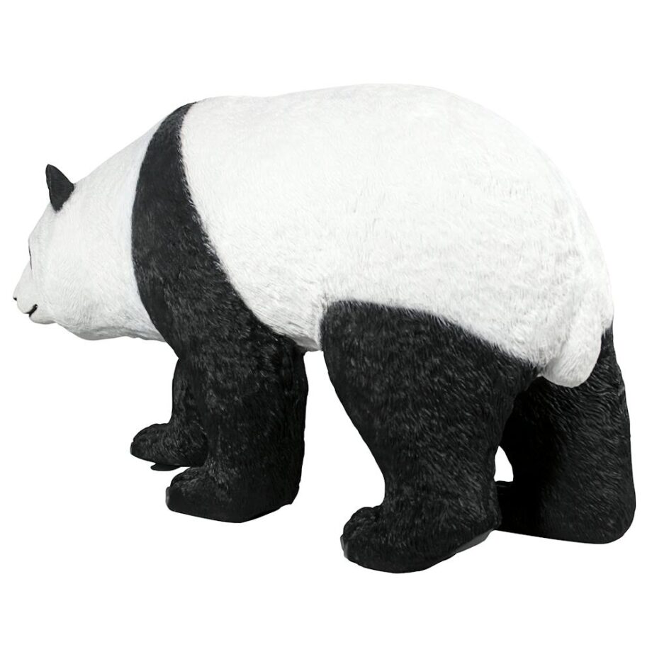 Ling Ling Giant Walking Panda Bear Garden Statue