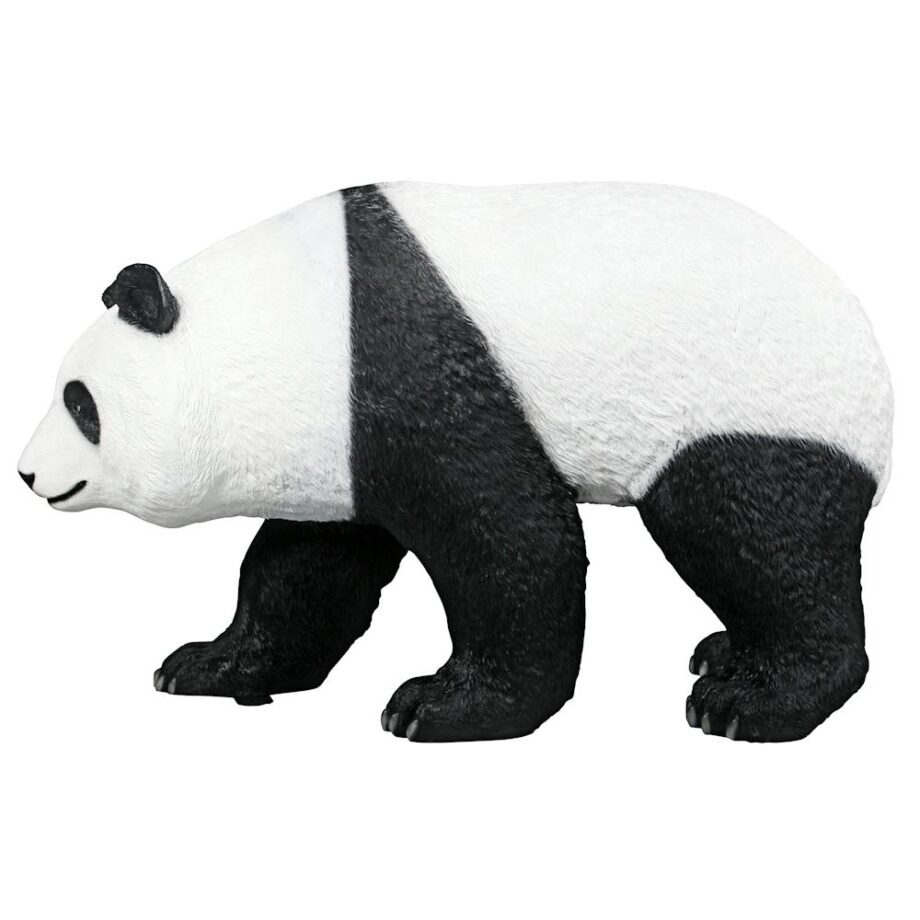 Ling Ling Giant Walking Panda Bear Garden Statue