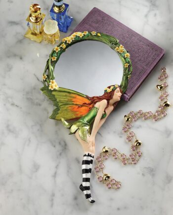 Lochloy House Fairy Looking Glass Hand Mirror QS329053