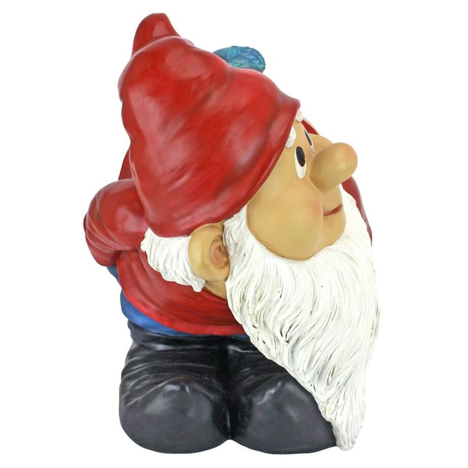 Loonie Moonie Bare Buttocks Garden Gnome Statue: Large