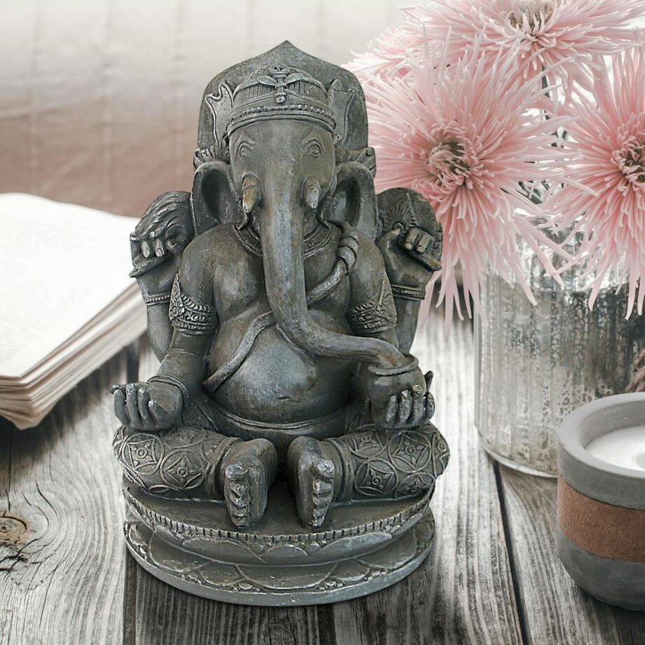 Lord Ganesha Hindu Elephant God Statue AL59037