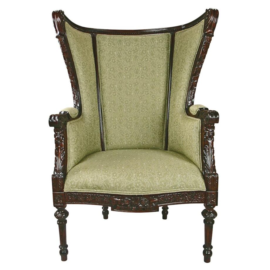 Louis XVI Wingback Armchair