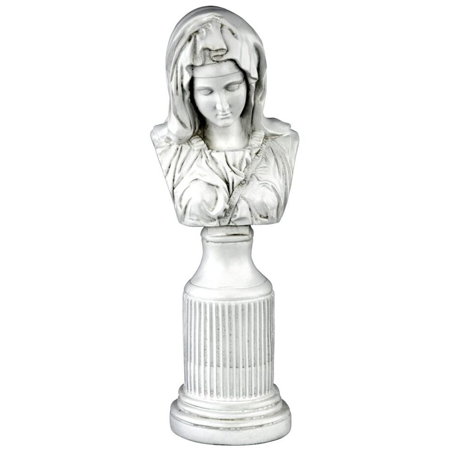 Madonna Della Pieta Bust Statue