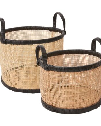 Maple Black Basket (11"/13.75") - Set of 2 60095.55