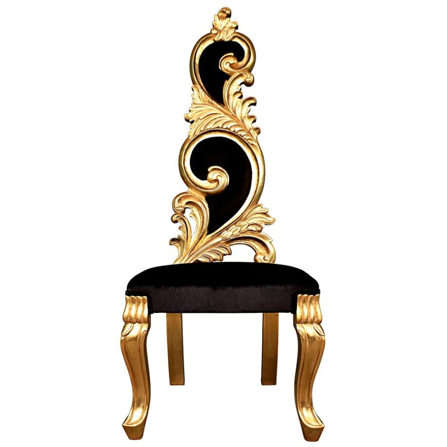 Marie Lisette French Baroque Couture Accent Chair