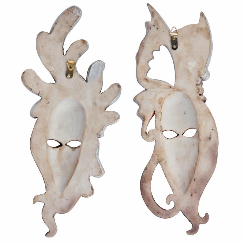 Masquerade at Mardi Gras Mask Wall Sculpture Set