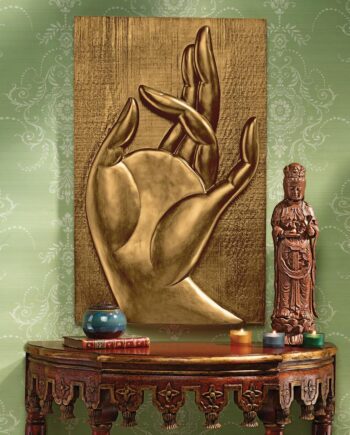 Mayura Mudra Buddhist Hand Wall Sculpture KY207961