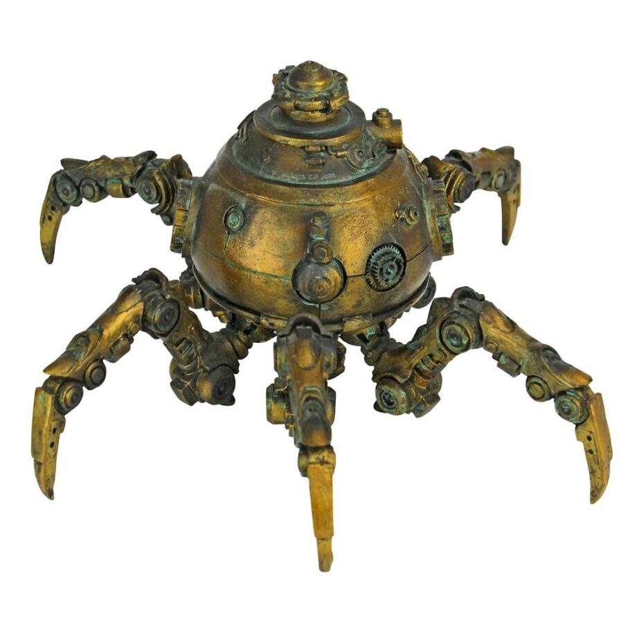 Octopod Mechanical Steampunk Sculpture