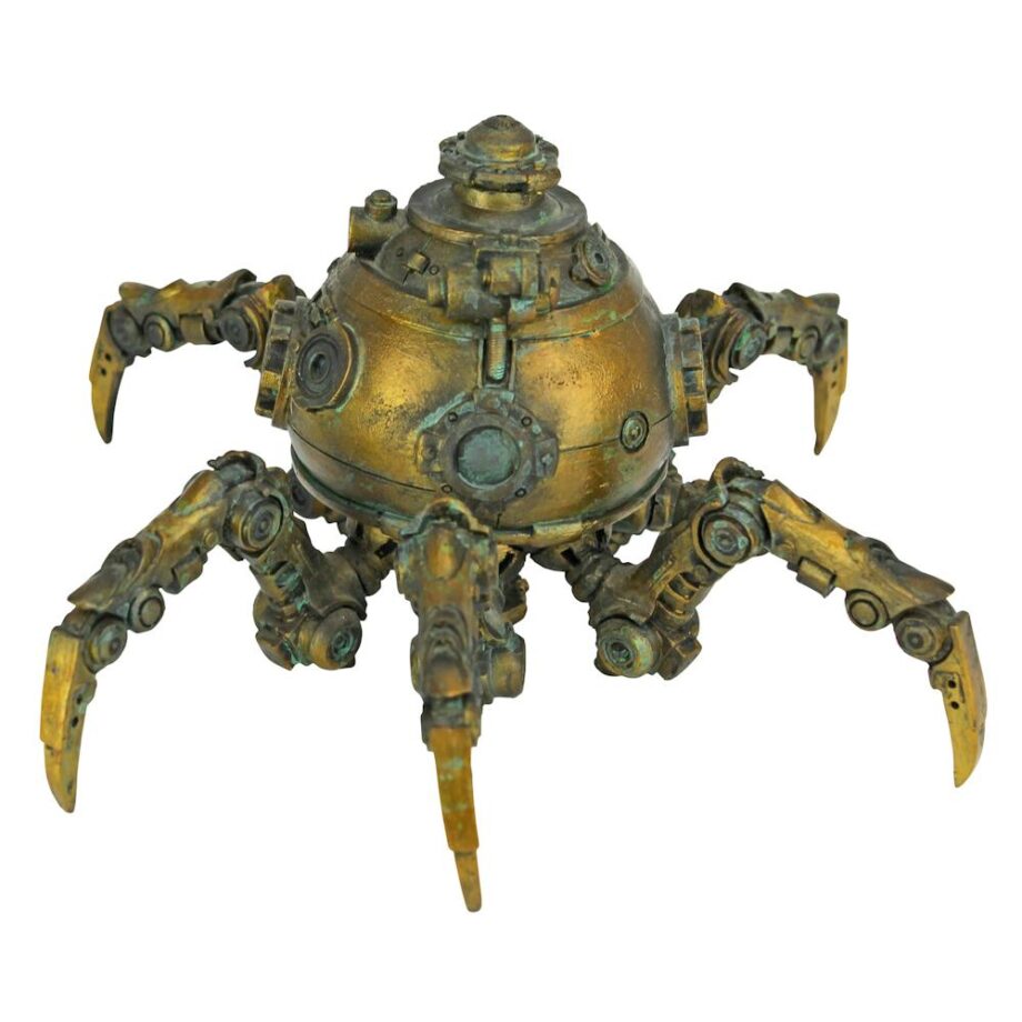 Octopod Mechanical Steampunk Sculpture