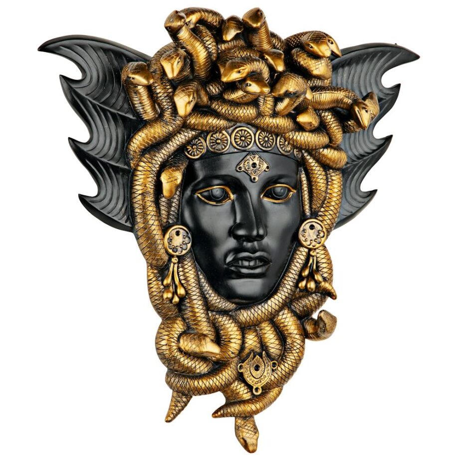 Medusa the Greek Snake-Haired Gorgon Wall Sculpture