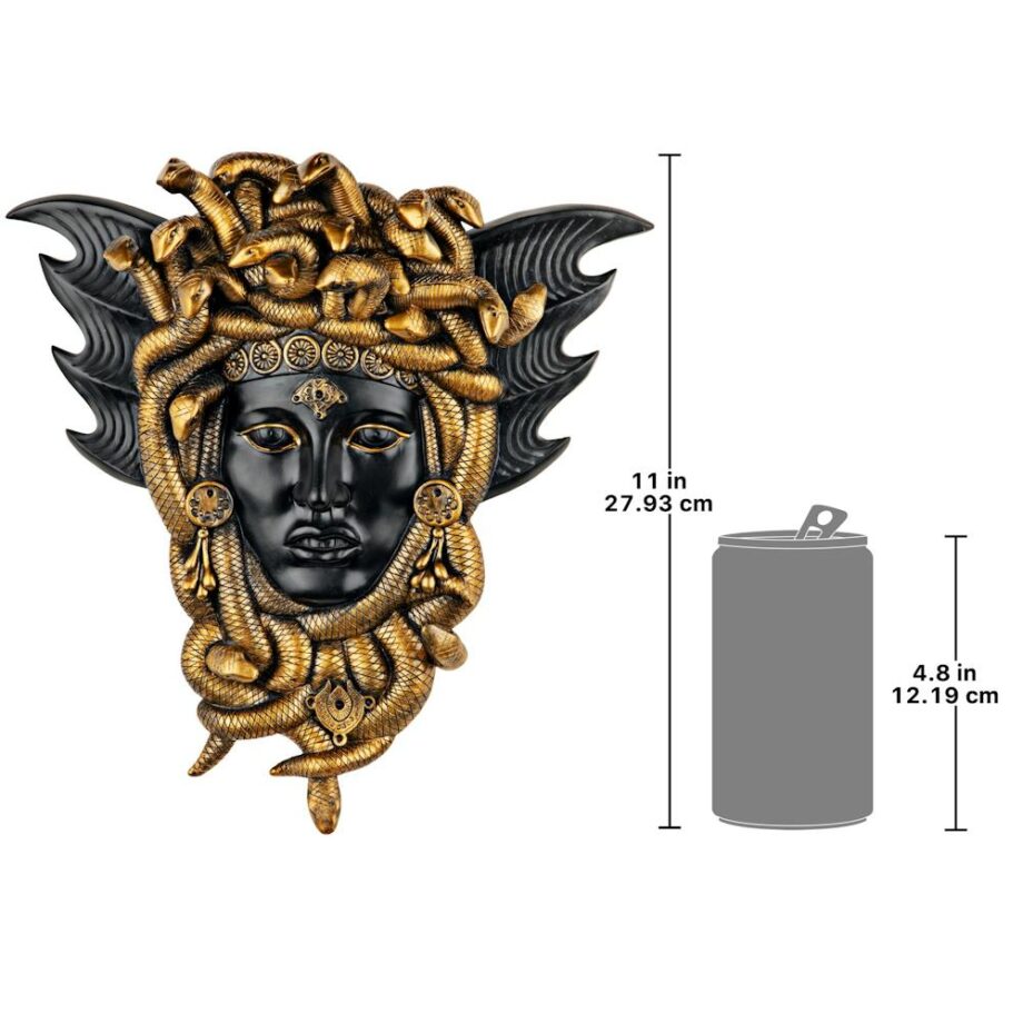 Medusa the Greek Snake-Haired Gorgon Wall Sculpture