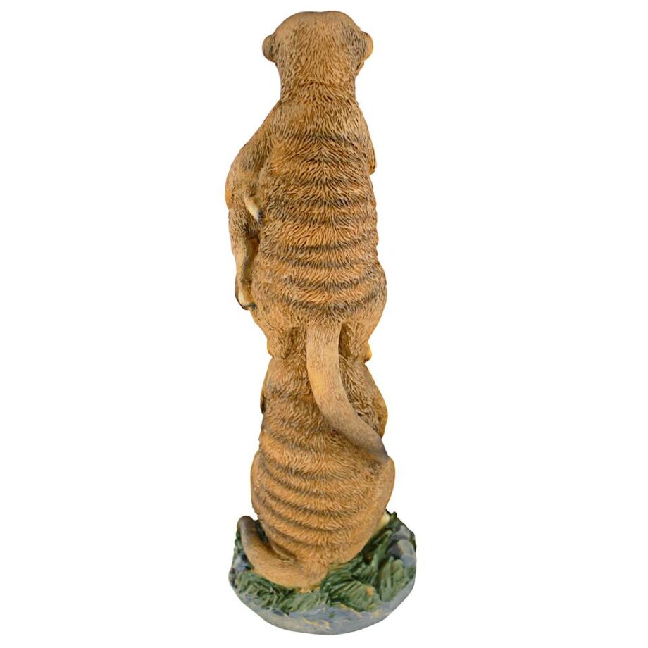 Meerkat Generations Garden Statue