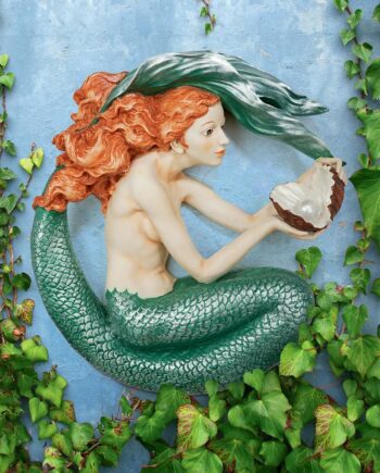 Misty Mae, Siren of the Sea Mermaid Wall Sculpture KY54132