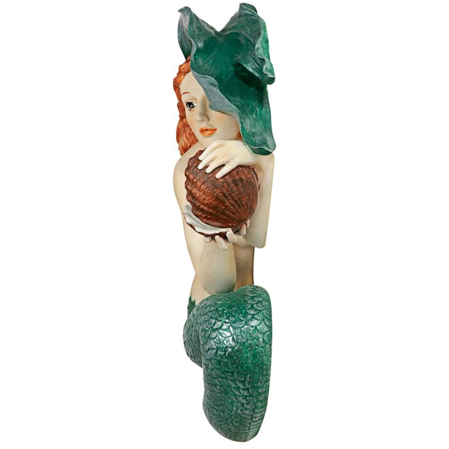 Misty Mae, Siren of the Sea Mermaid Wall Sculpture