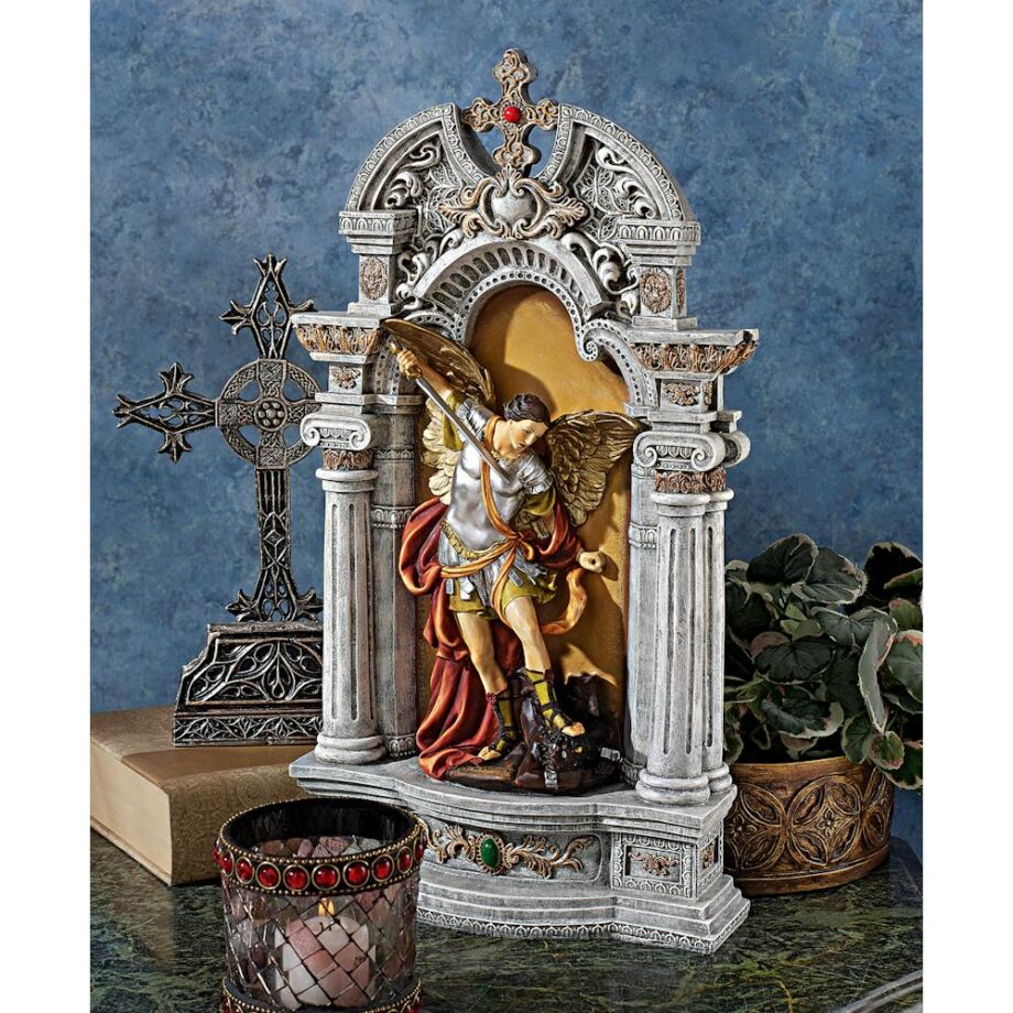 The Niche of Saint Michael the Archangel Statue QS28022