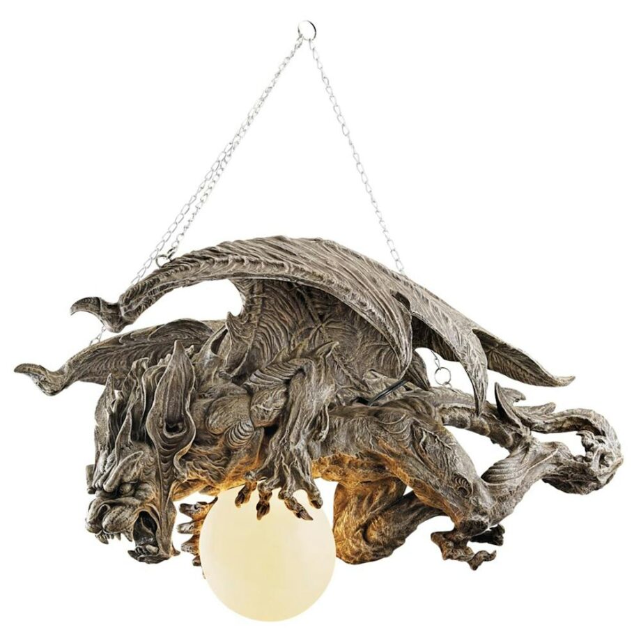 Nightfall Sculptural Gargoyle Chandelier