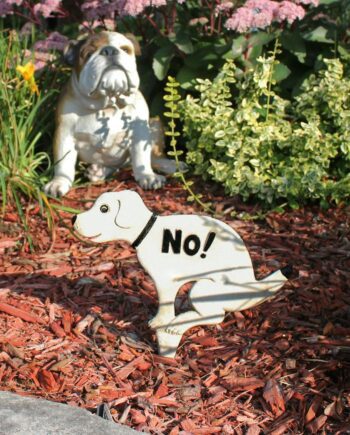 No Pausing Pooch Lawn Stake Sign: Medium SP2051