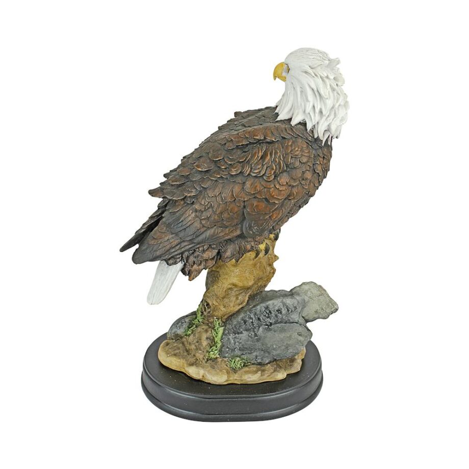 Noble Strength Bald Eagle Statue