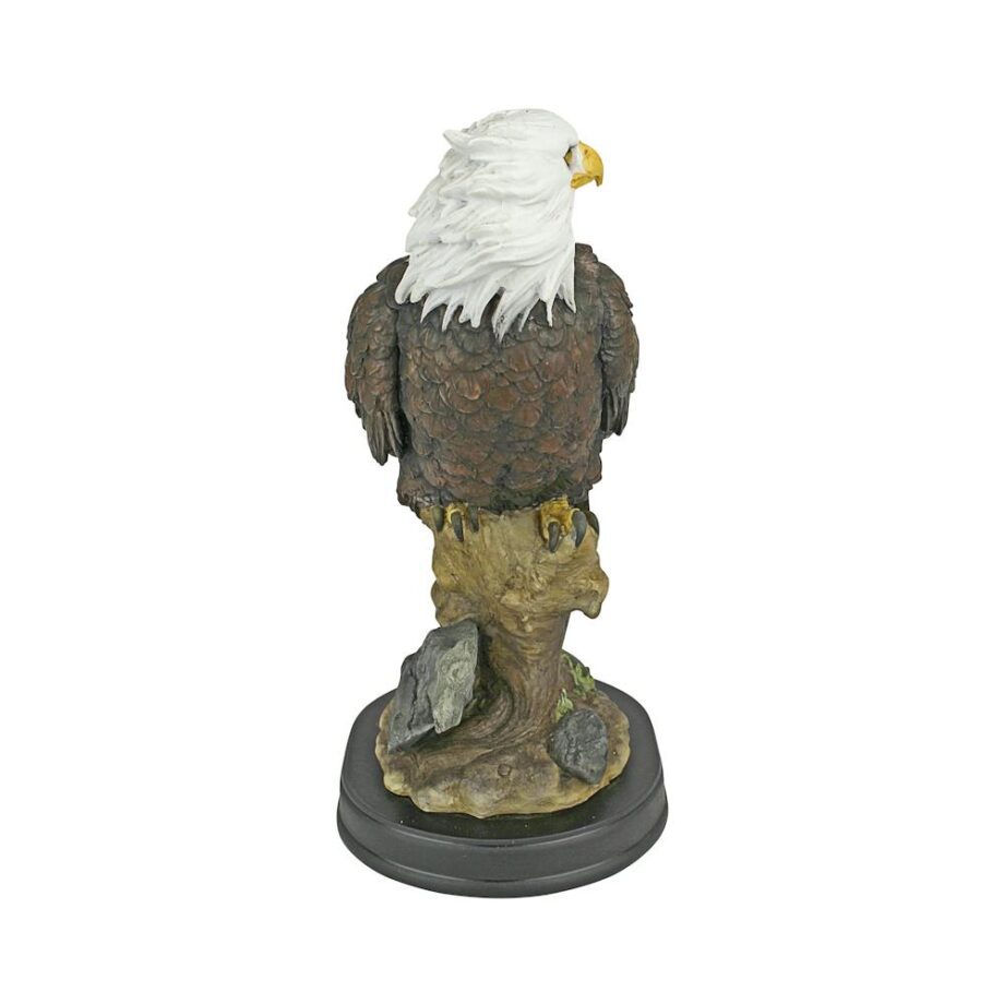 Noble Strength Bald Eagle Statue