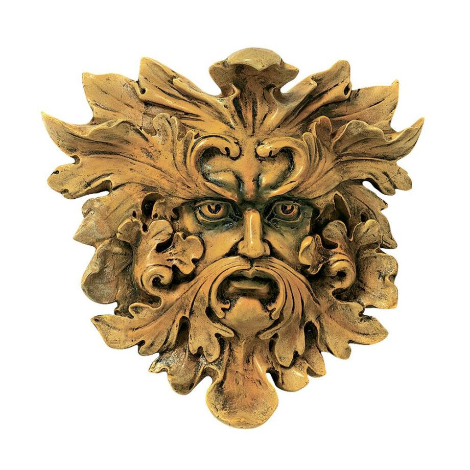 Oak King Greenman Wall Sculpture