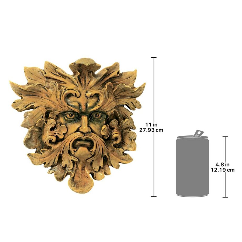 Oak King Greenman Wall Sculpture