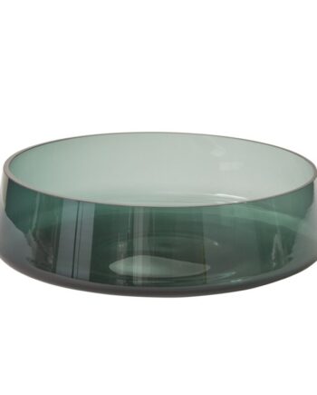 Onda Collection Green Low Bowl - 12.5"x 4" 40057.48