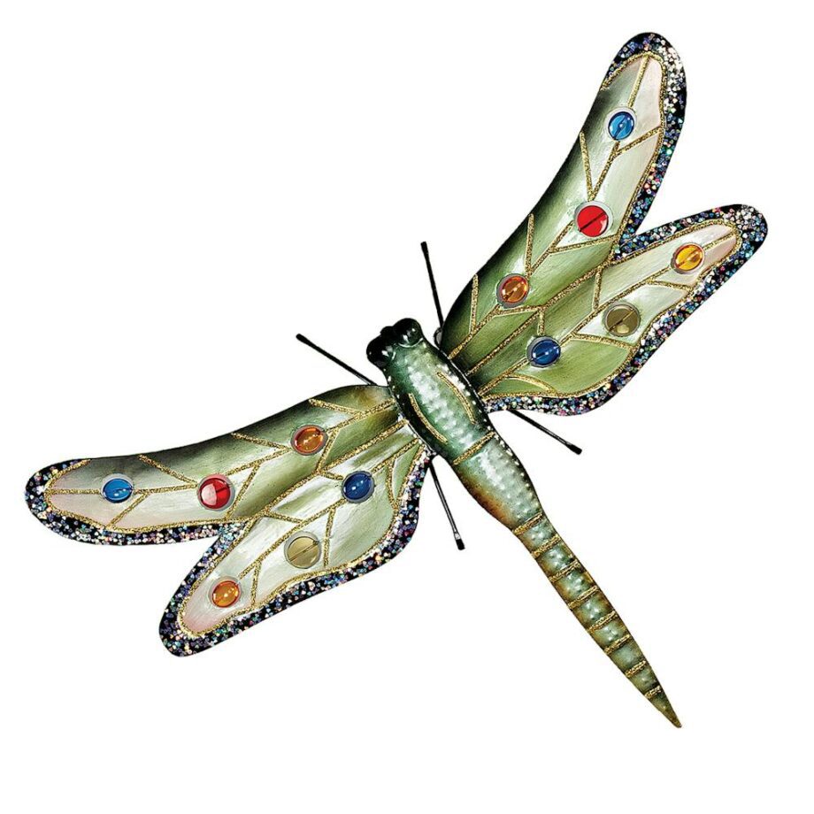 Oversized Dragonfly Metal Wall Sculpture MH13328