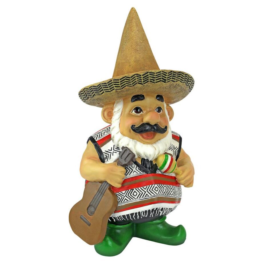 Pancho the Mariachi Garden Gnome Statue