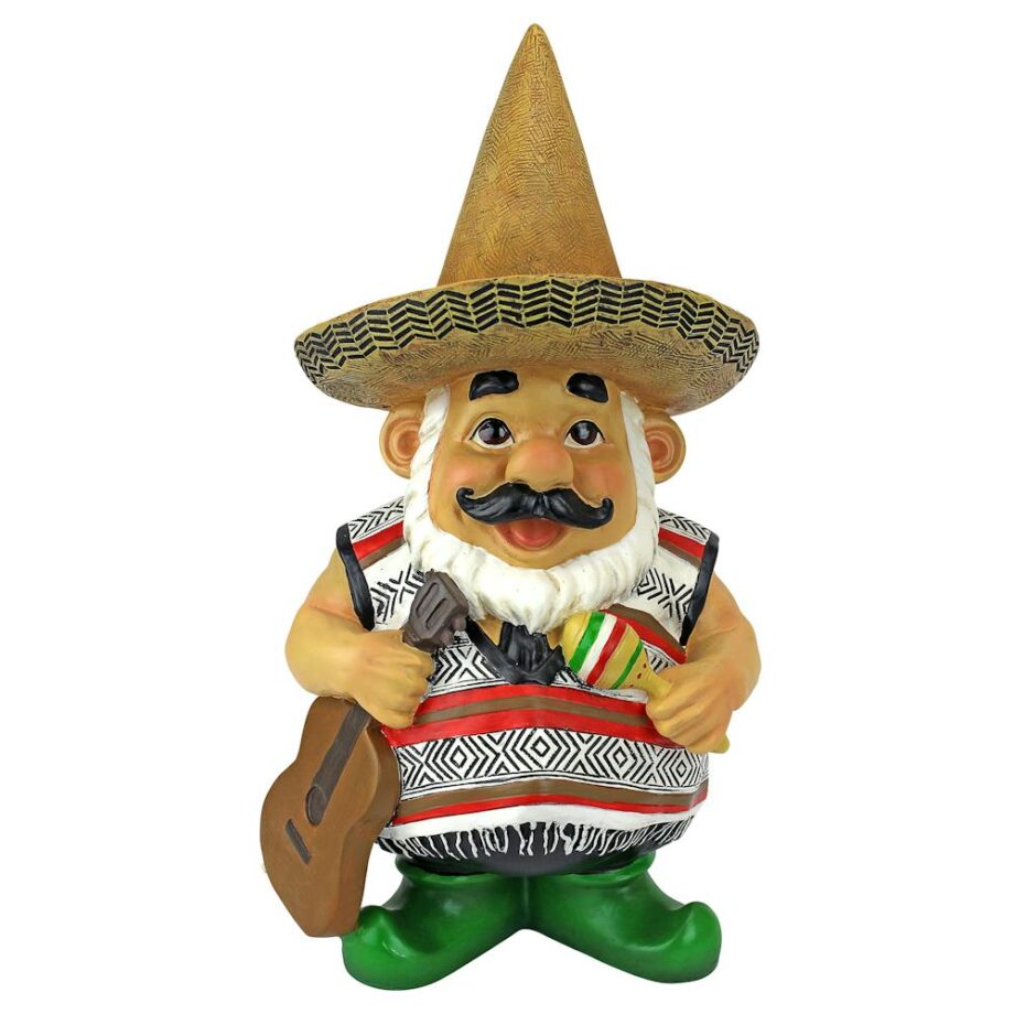 Pancho the Mariachi Garden Gnome Statue