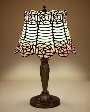 Parisian Folies Tiffany-Style Stained Glass Lamp TF10055