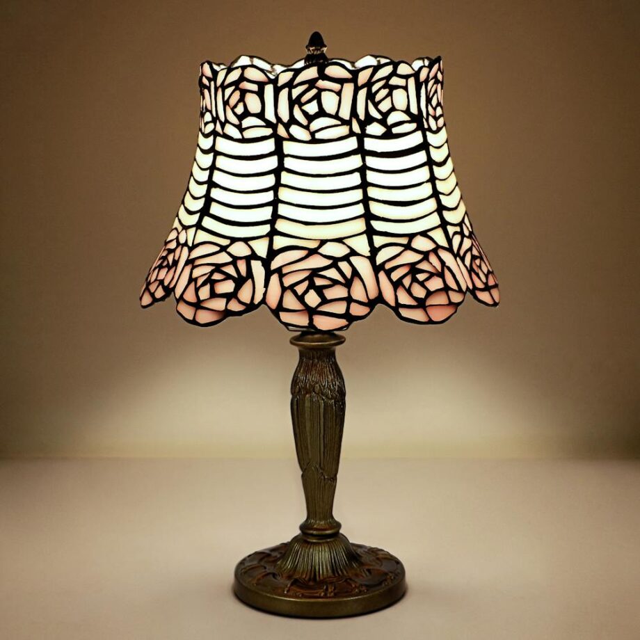 Parisian Folies Tiffany-Style Stained Glass Lamp TF10055