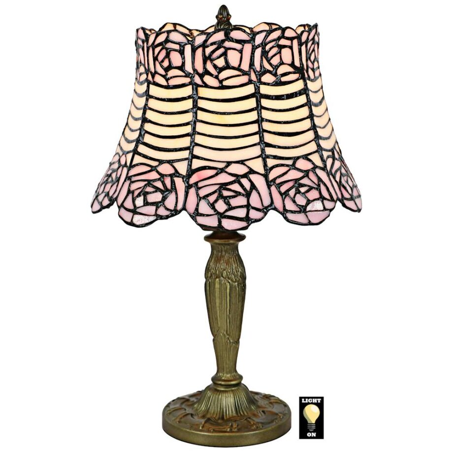 Parisian Folies Tiffany-Style Stained Glass Lamp