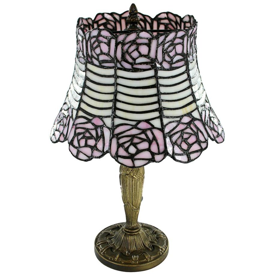 Parisian Folies Tiffany-Style Stained Glass Lamp