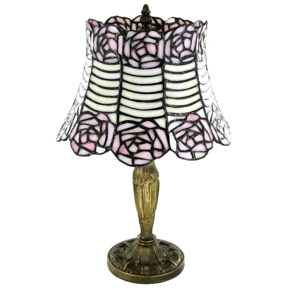 Parisian Folies Tiffany-Style Stained Glass Lamp