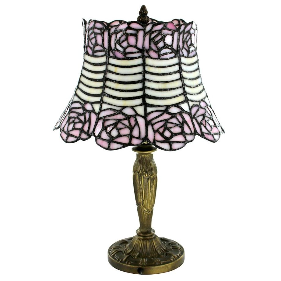 Parisian Folies Tiffany-Style Stained Glass Lamp