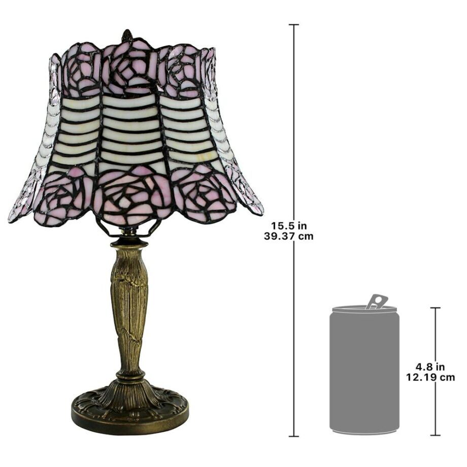 Parisian Folies Tiffany-Style Stained Glass Lamp