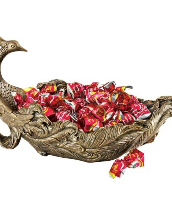 Peacock's Plume Sculptural Bowl QS292165