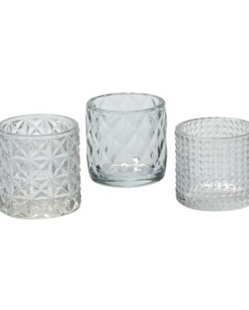 Pleasantry Clear Votive - Set of 3 35175.00