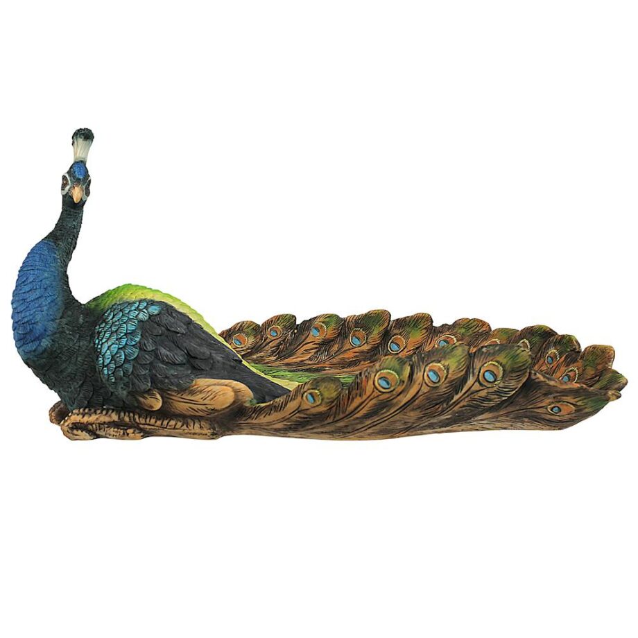 The Pleasing Peacock Sculptural Dish